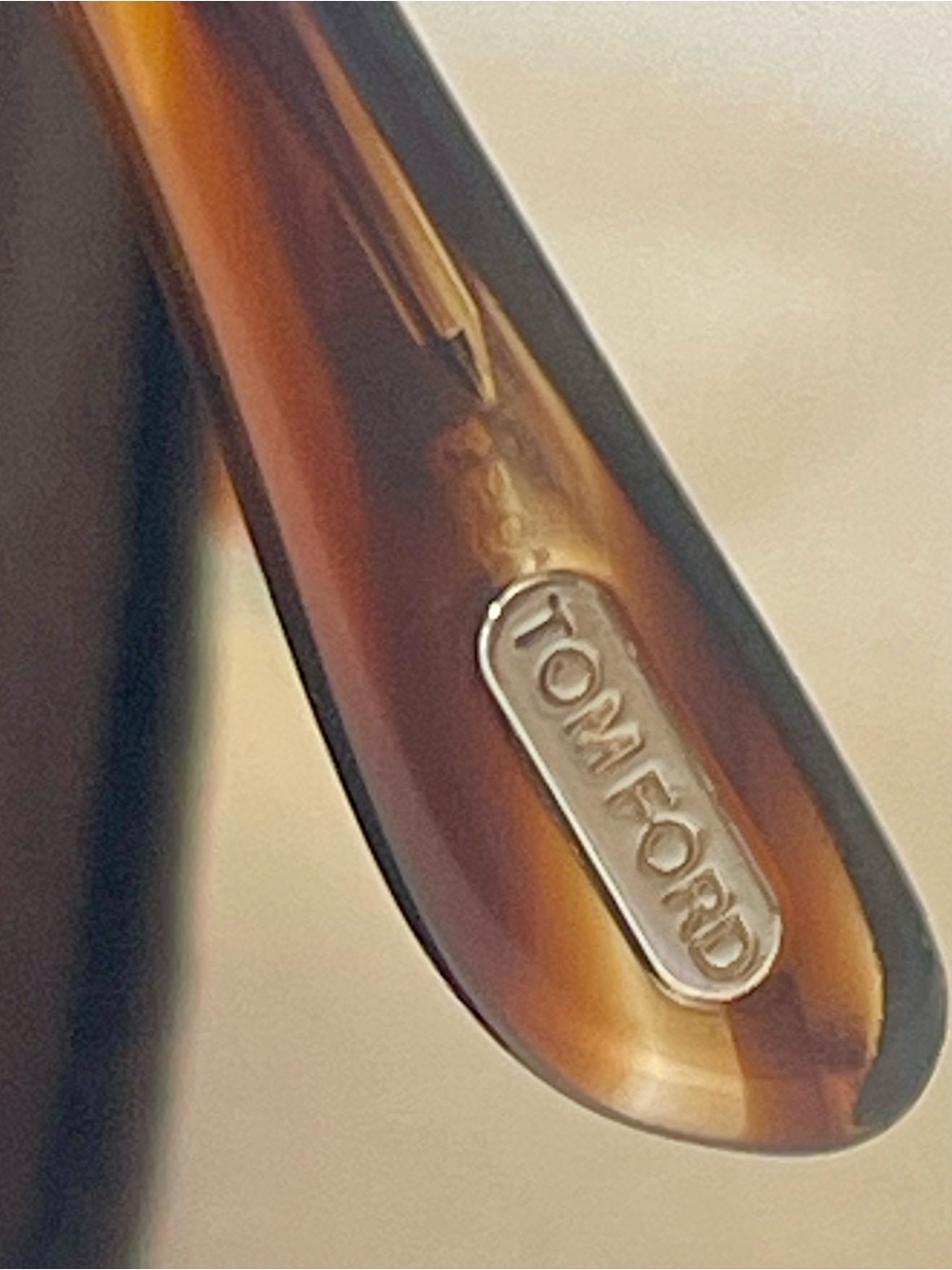 NIB TOM FORD ATHENA TF 1190 53E CAT EYE STRIPED TORTOISESHELL LUXURY SUNGLASSES - Picture 7 of 17